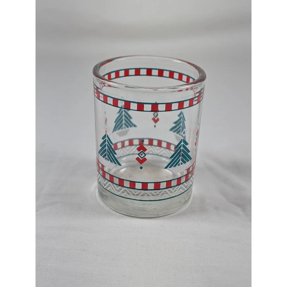 American Greetings Christmas Votive Candle Holder Vintage